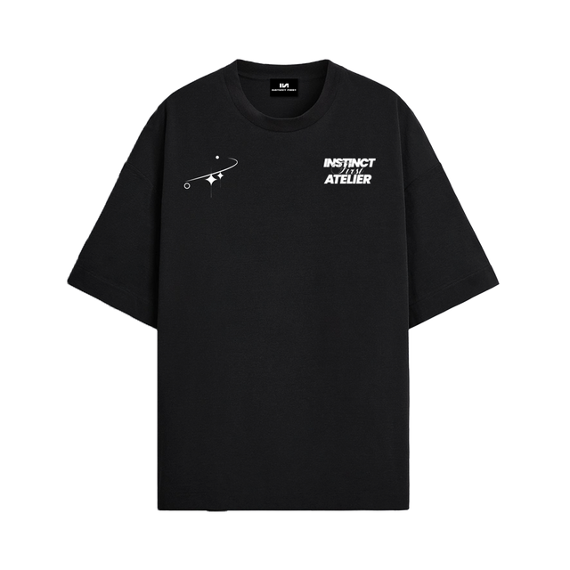 Atelier Oversized T-shirt- Black