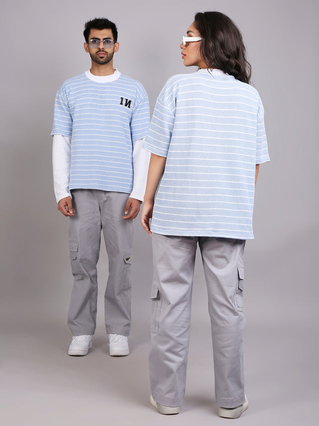 Striped Beats - Oversized T-shirt