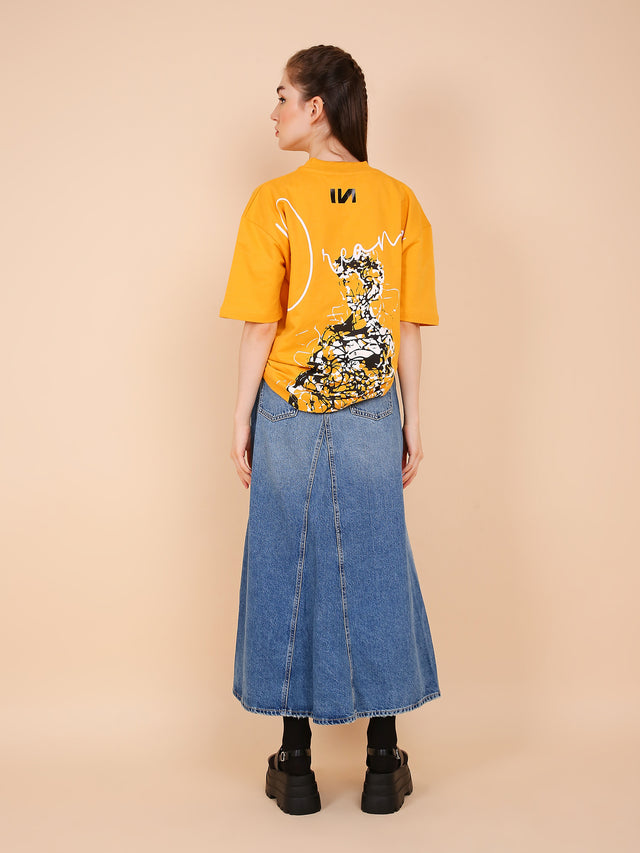 Mustard Oversized T-shirt