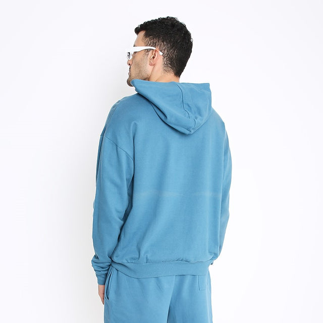 Blue Oversized Hoodie