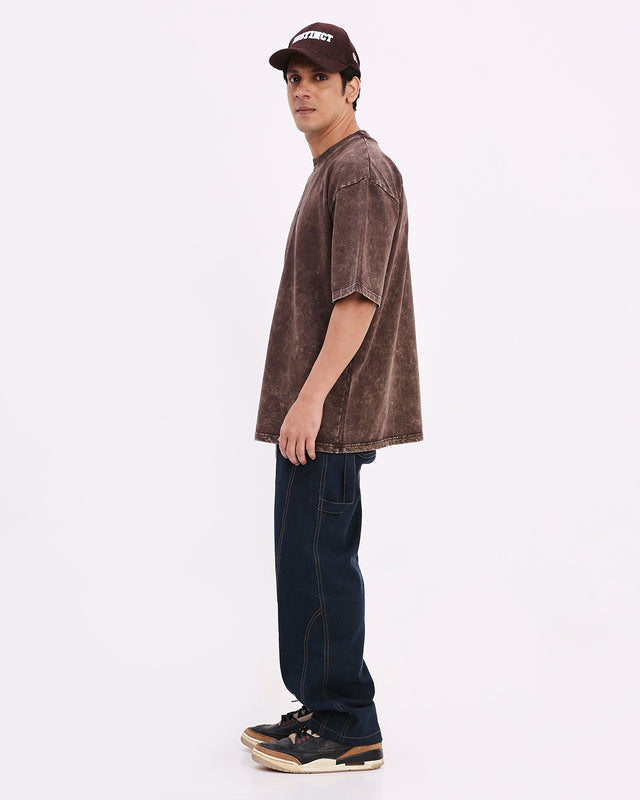 Copper Washed Out Oversized T-shirt