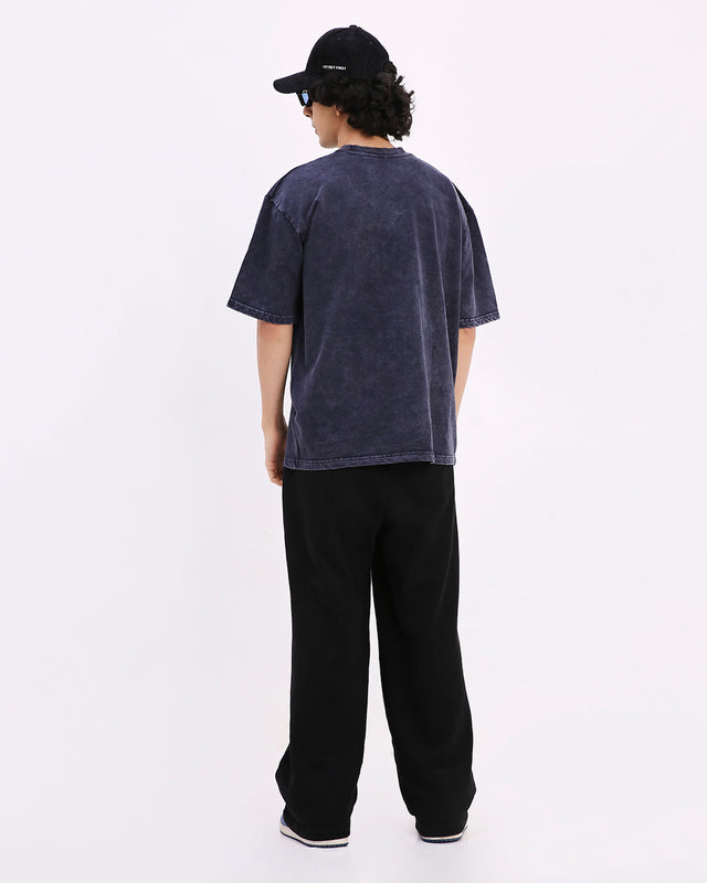 Cobalt Washed Out Oversized T-shirt