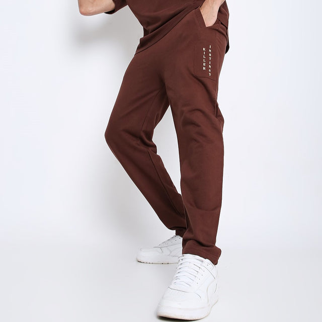 Brown sweatpants