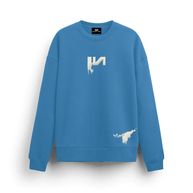 Midnight Blue Oversized Sweatshirts