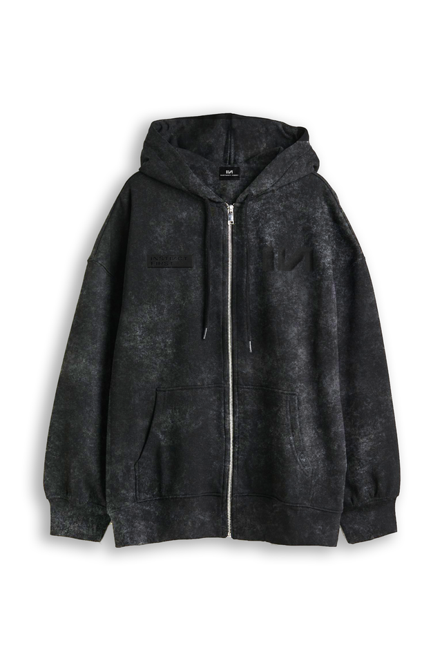 IRON Washed Oversized Hoodie