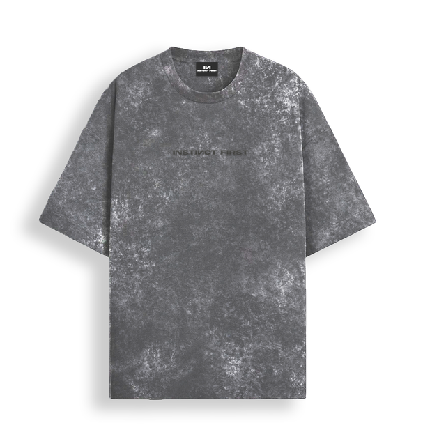 GRAPHITE washed oversized T-shirt