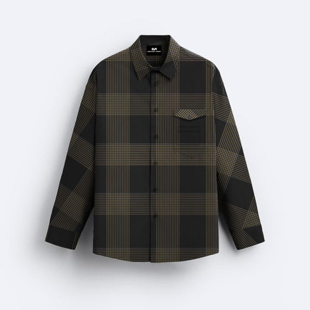 Flannel Shirt - Ash Gold