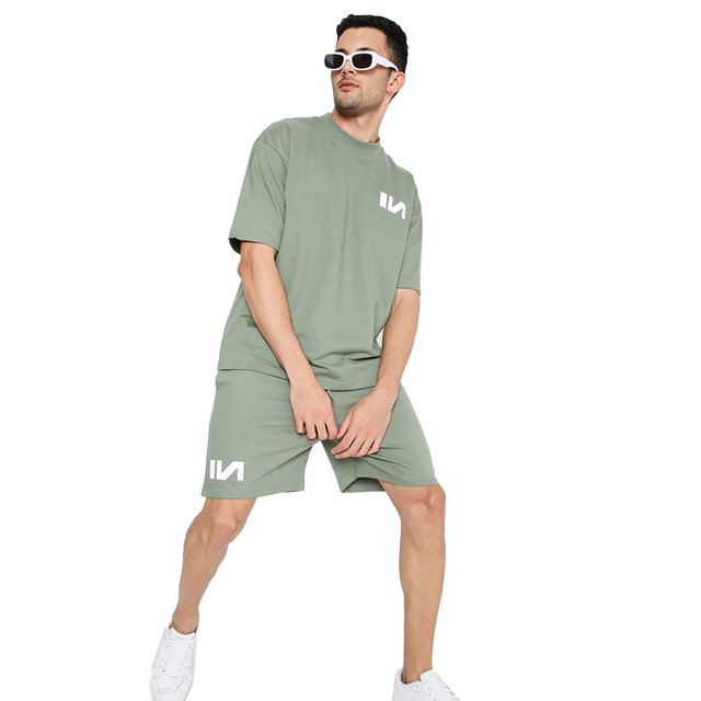 Green Oversized T-shirts 