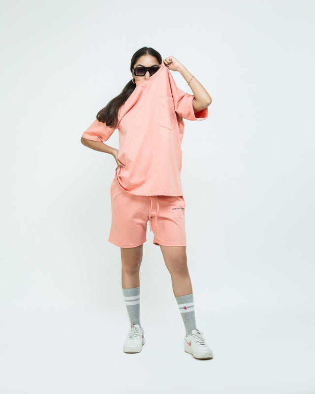 Oversized Shorts - Austere Amber - Instinct First