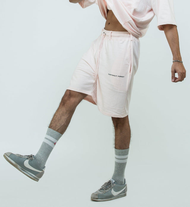 Oversized Shorts - Euphoric Pink - Instinct First