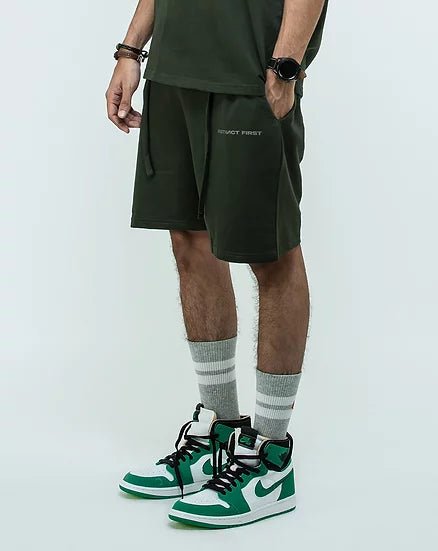 Oversized Shorts - Safari Kombu - Instinct First