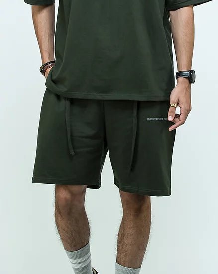 Oversized Shorts - Safari Kombu - Instinct First