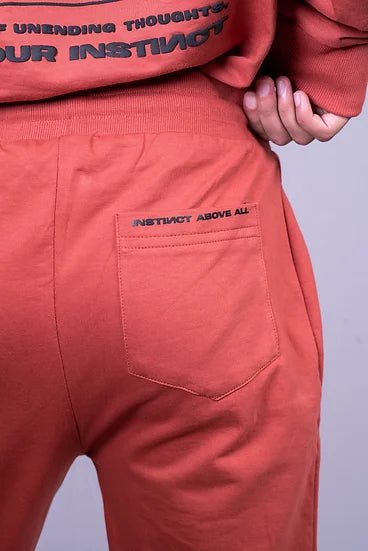 Sweatpants - Brick Red - Instinct First