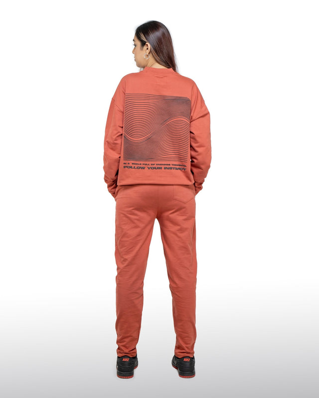 Sweatshirt - Brick Red - Instinct First