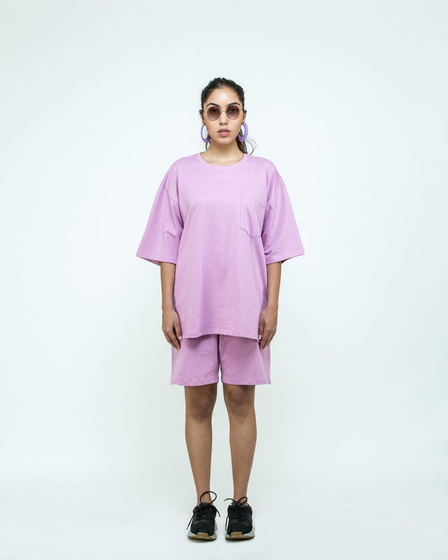 Lilac Oversized T-shirts