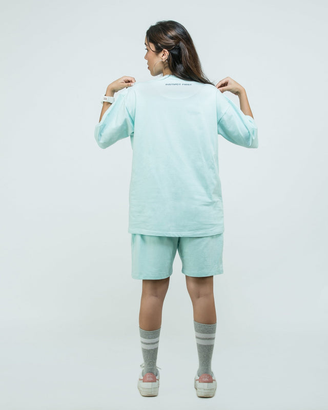 Pacific Aqua Oversized T-shirts 